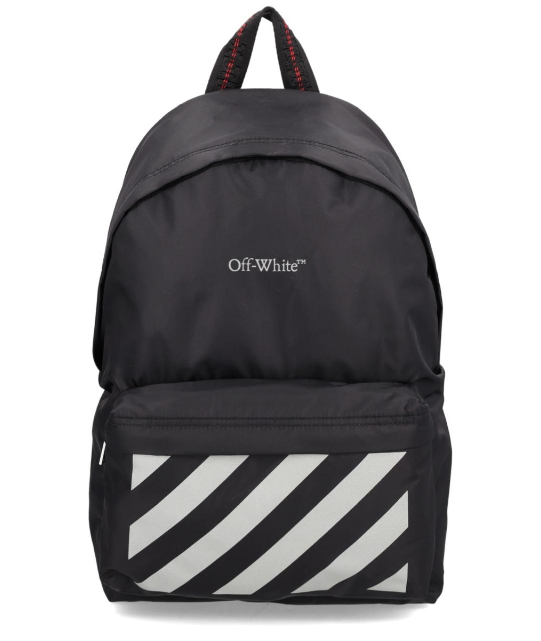 OFF-WHITE Черный синтетический рюкзак, фото 1