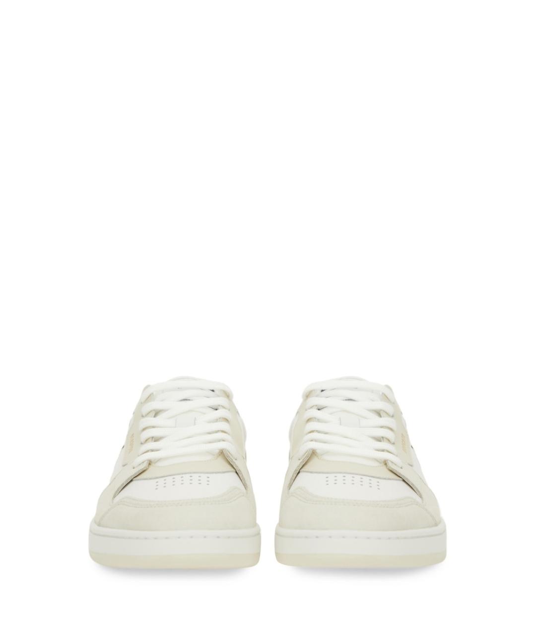 AXEL ARIGATO Белые кожаные низкие кроссовки / кеды, фото 4