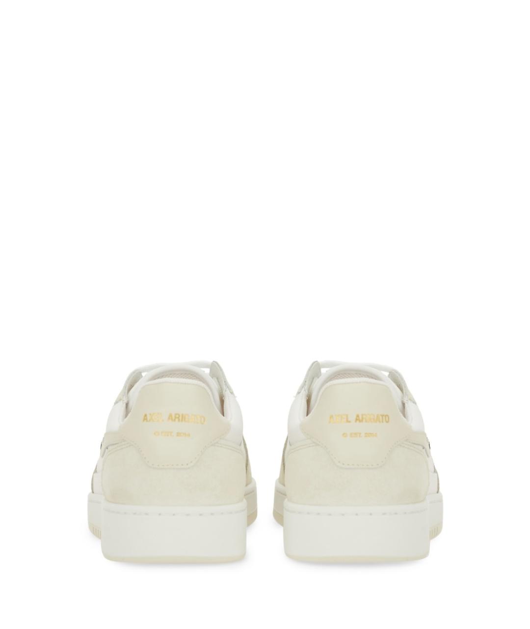 AXEL ARIGATO Белые кожаные низкие кроссовки / кеды, фото 3