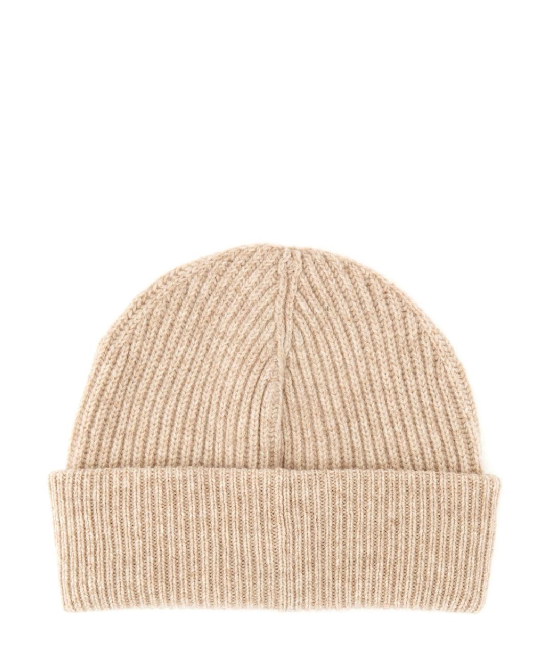 GANNI Бежевая шерстяная шапка, фото 2