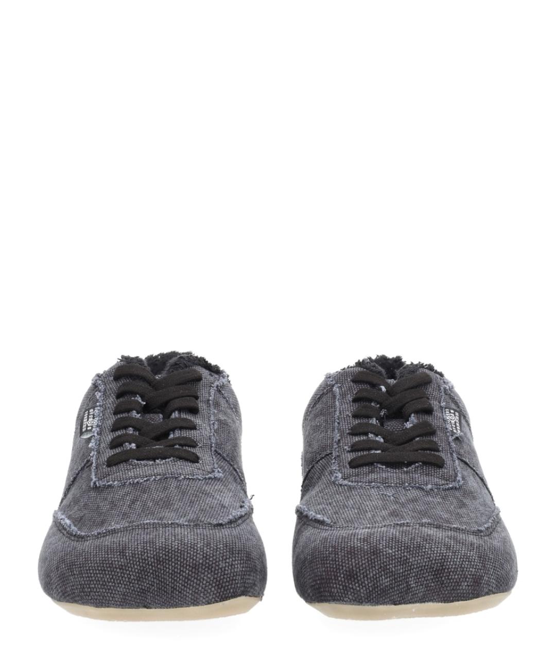 MM6 MAISON MARGIELA Текстильные низкие кроссовки / кеды, фото 3