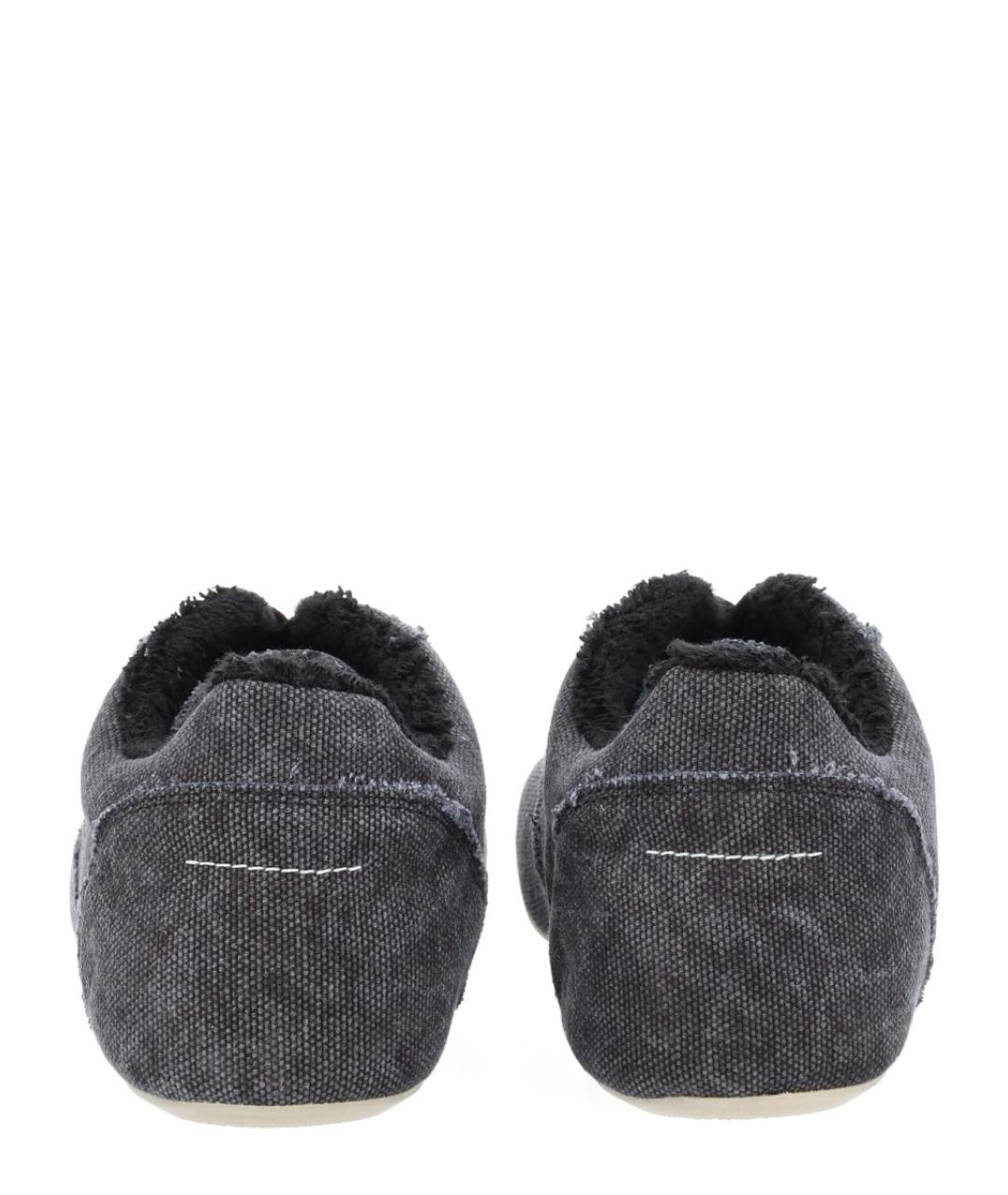 MM6 MAISON MARGIELA Текстильные низкие кроссовки / кеды, фото 4