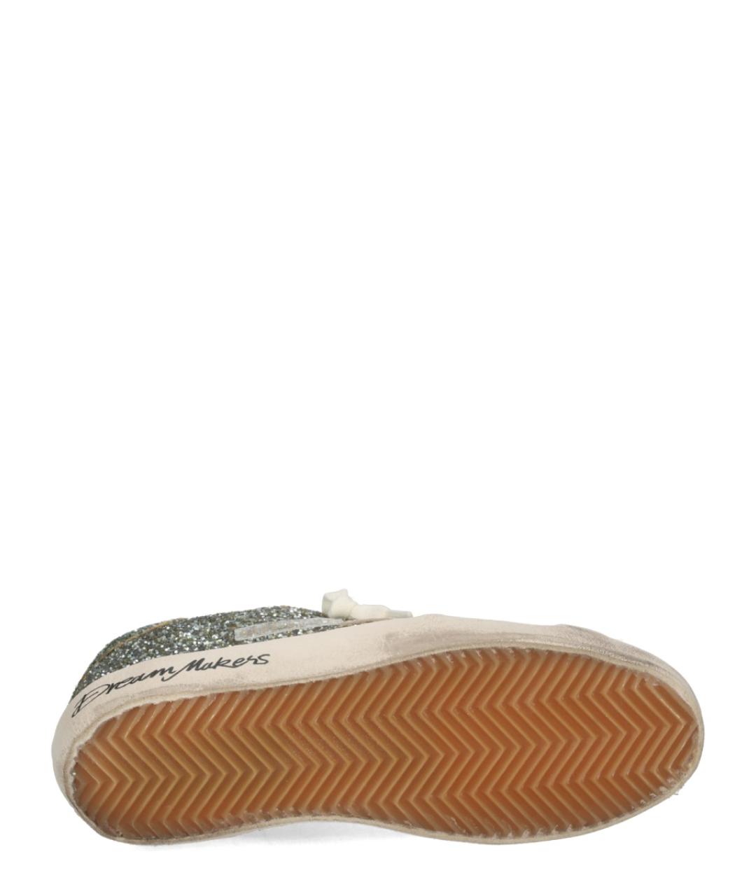 GOLDEN GOOSE DELUXE BRAND Серебряные кроссовки, фото 6