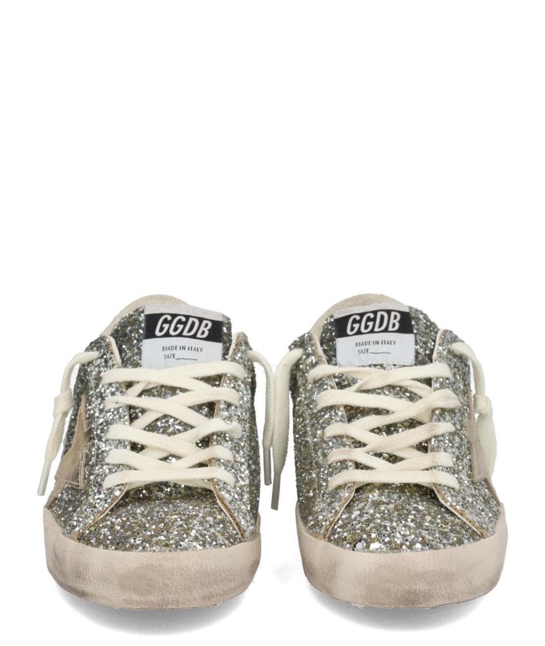GOLDEN GOOSE DELUXE BRAND Серебряные кроссовки, фото 3