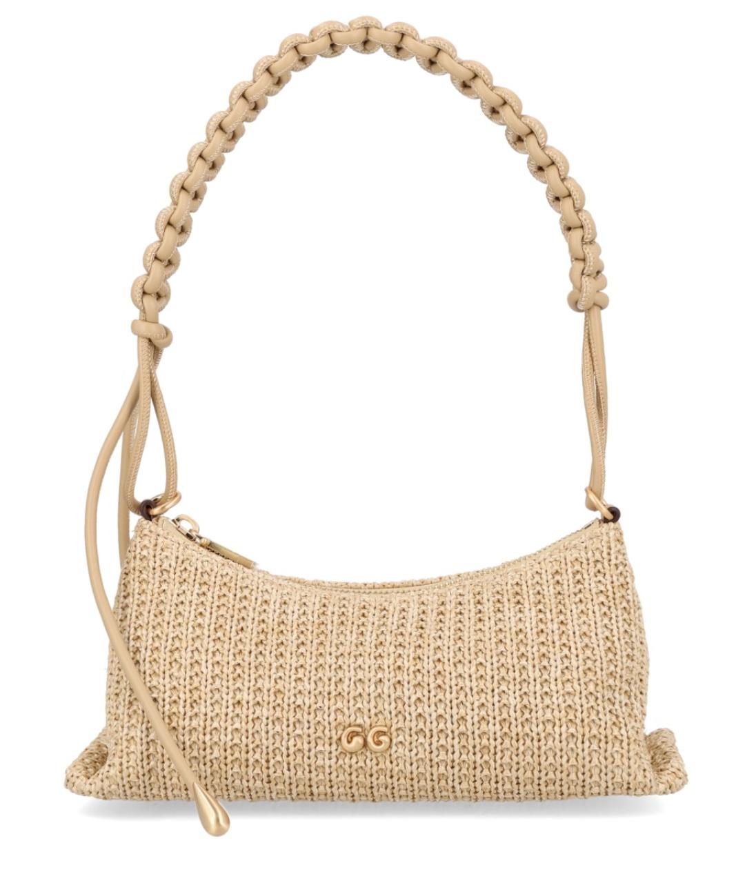 CULT GAIA Розовая пелетеная сумка через плечо, фото 1