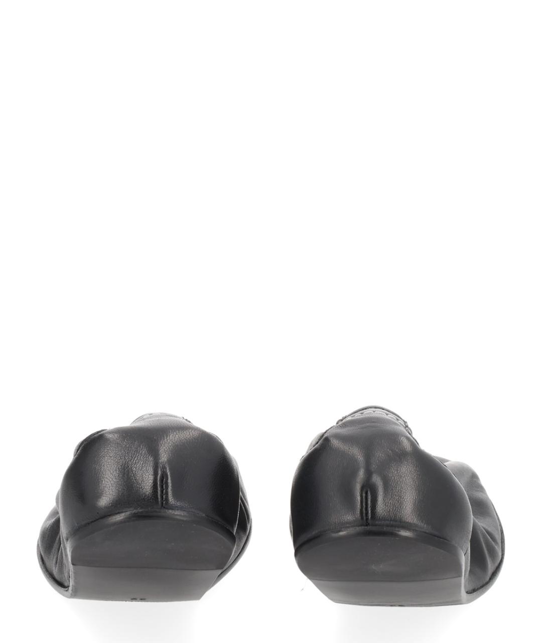 MM6 MAISON MARGIELA Черные кожаные балетки, фото 4