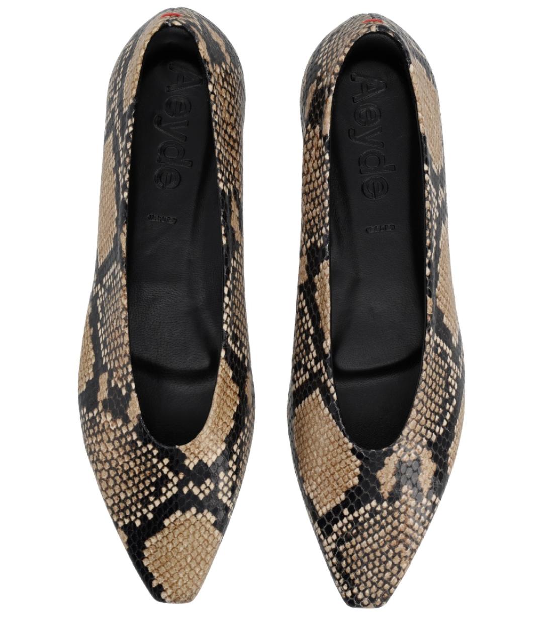 AEYDE Мульти кожаные балетки, фото 5