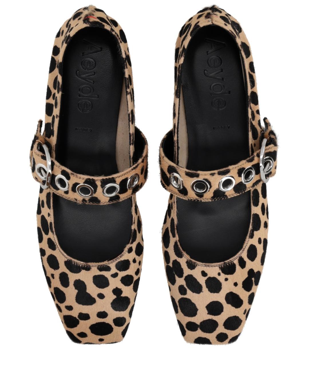 AEYDE Мульти кожаные балетки, фото 5