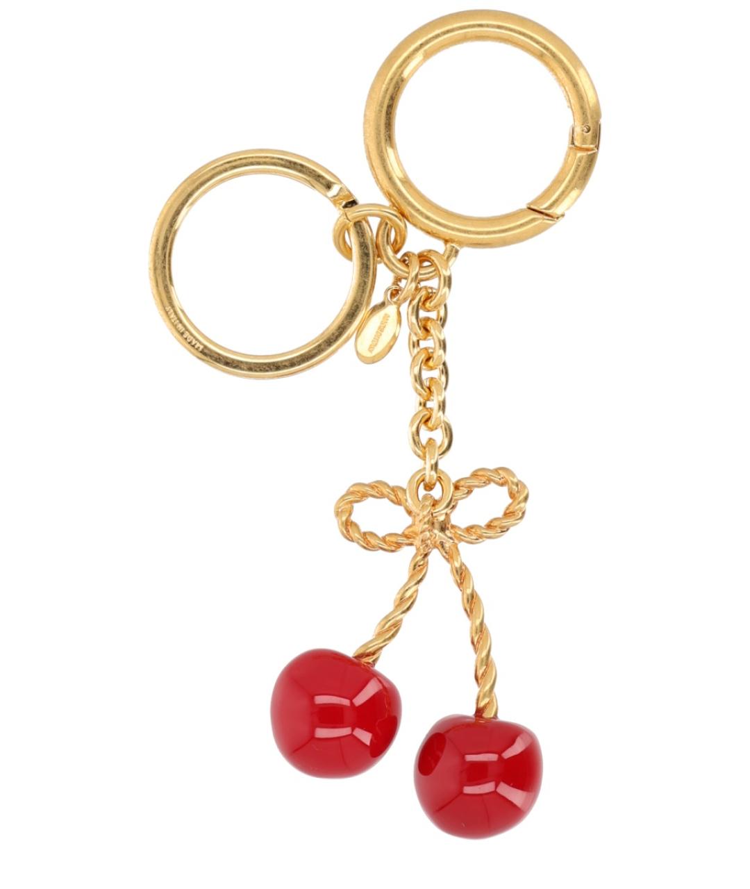 VALENTINO Красный брелок, фото 2