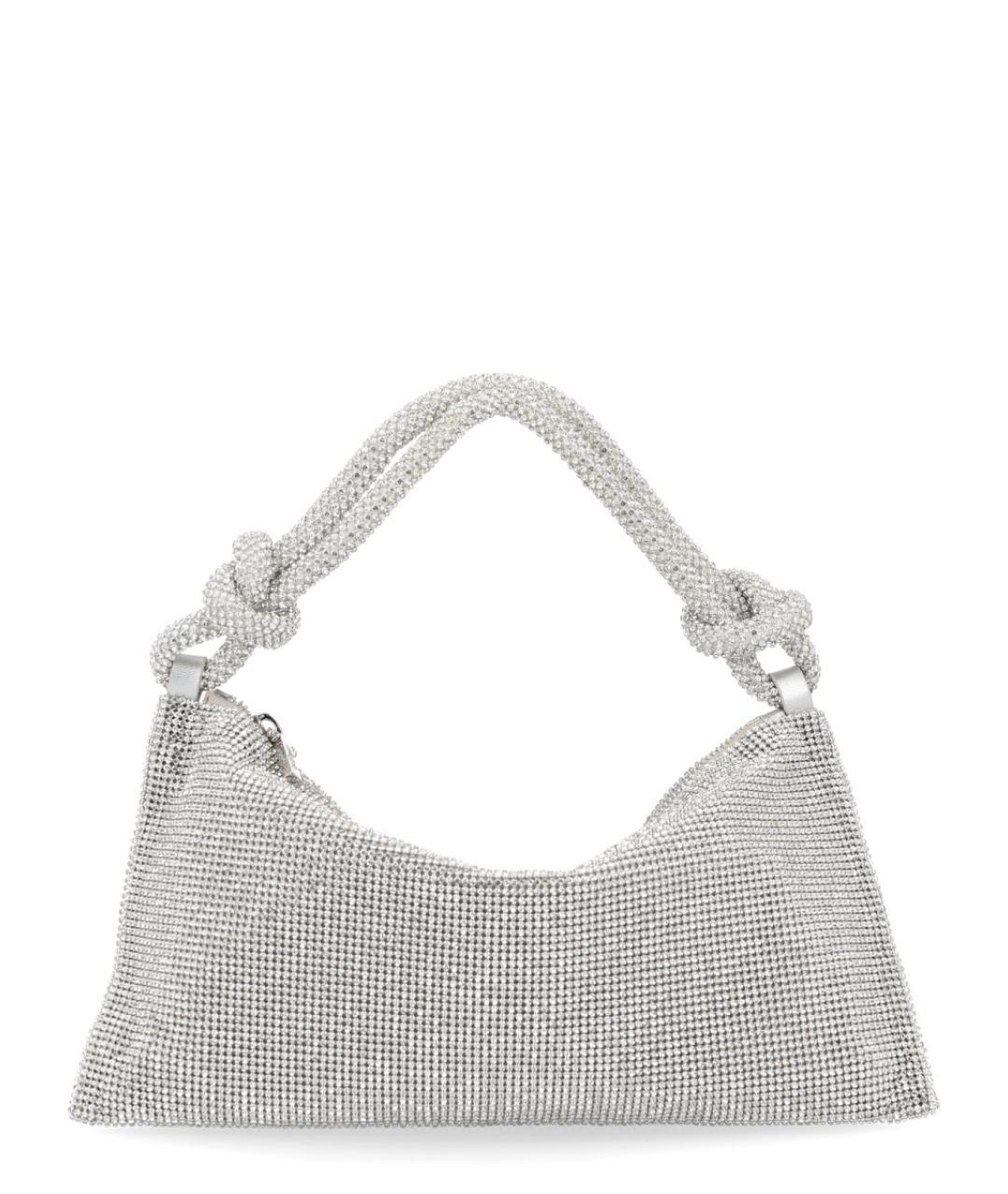 CULT GAIA Серебряная тканевая сумка через плечо, фото 3