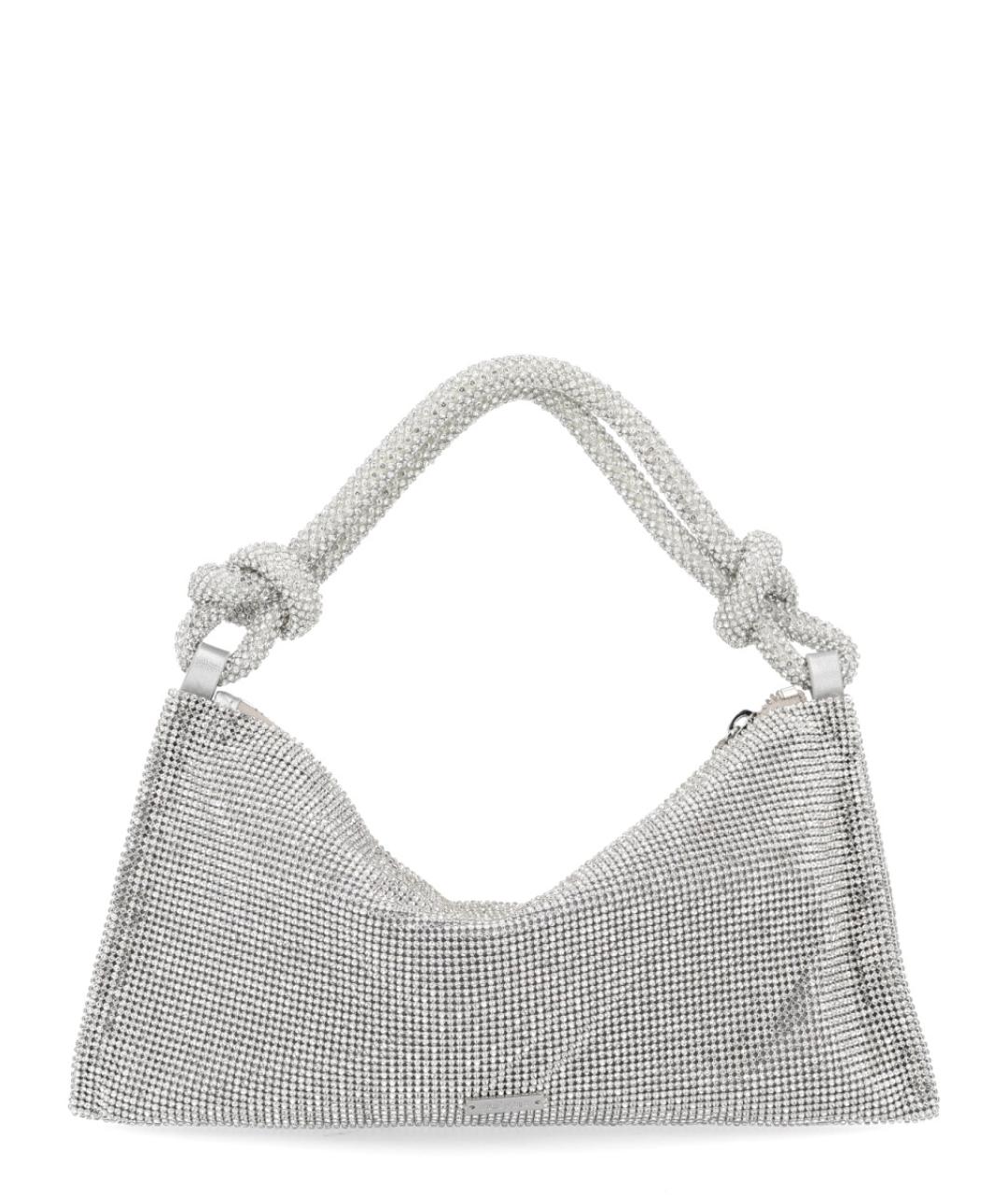 CULT GAIA Серебряная тканевая сумка через плечо, фото 1