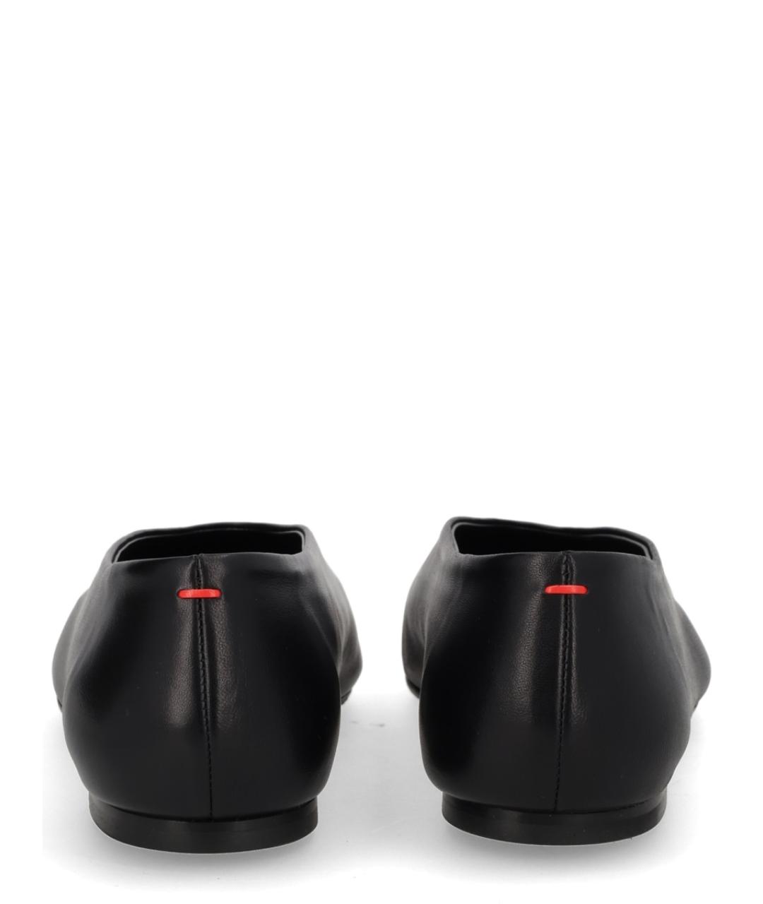 AEYDE Черные кожаные балетки, фото 4