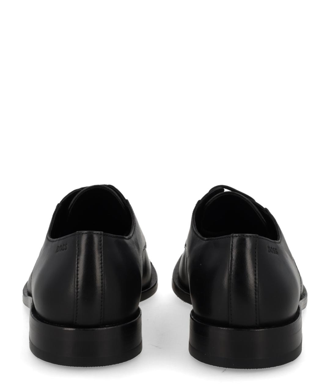 HUGO BOSS Черные кожаные туфли, фото 4