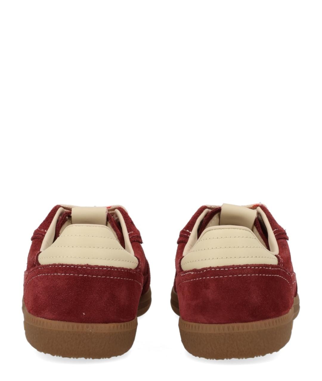 ALOHAS Бордовые замшевые кеды, фото 4