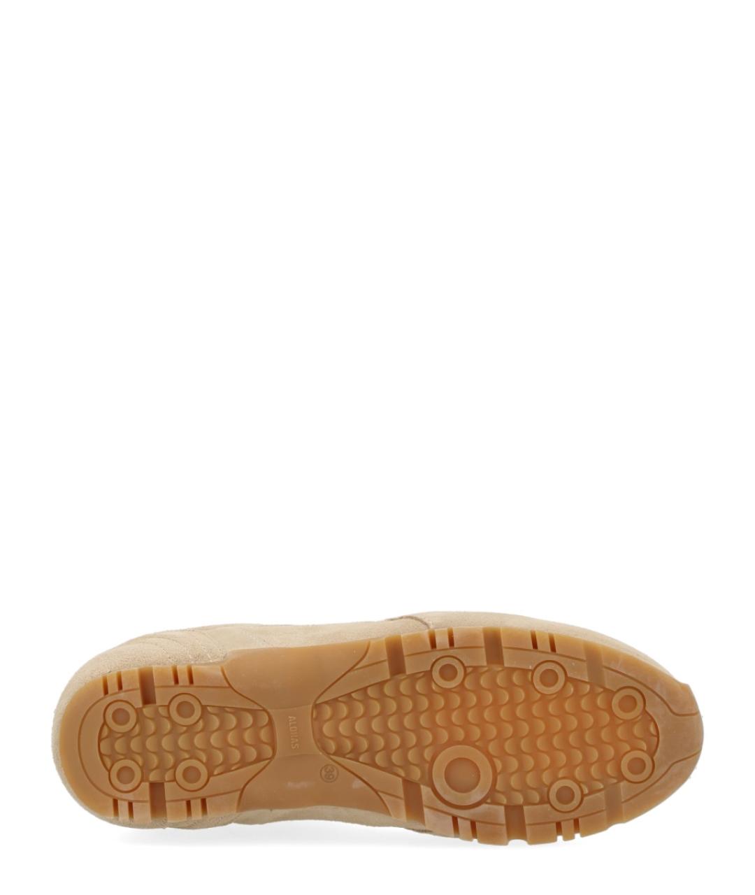 ALOHAS Бежевые замшевые кроссовки, фото 6