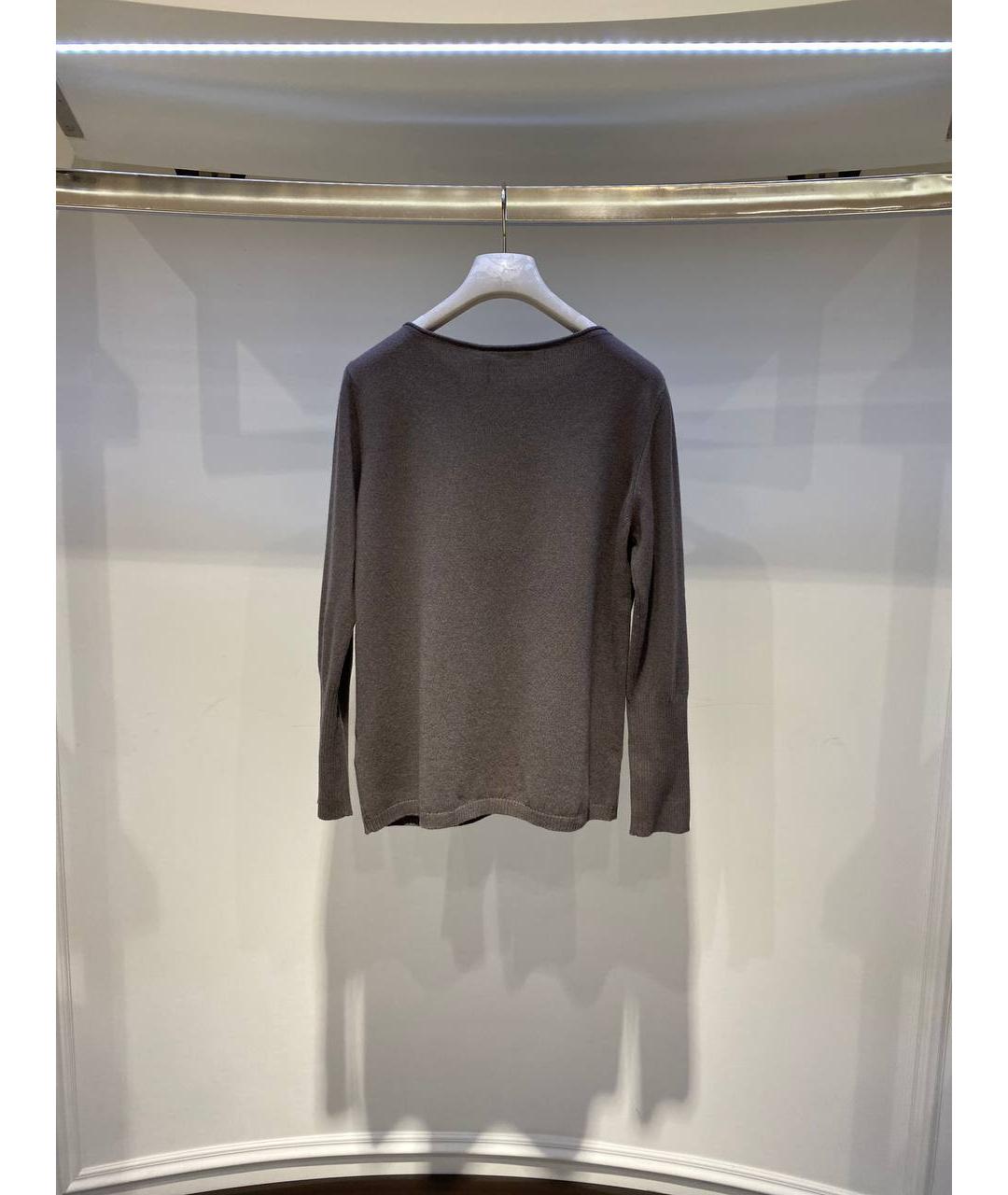 FABIANA FILIPPI Бежевый шерстяной джемпер / свитер, фото 3