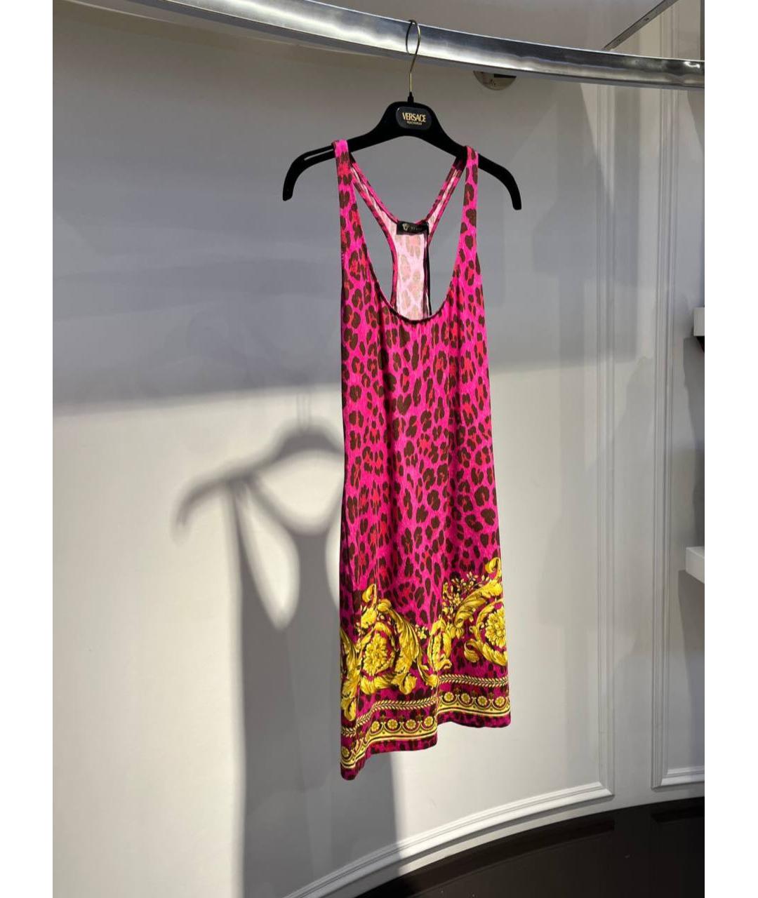 VERSACE Розовая туника, фото 2