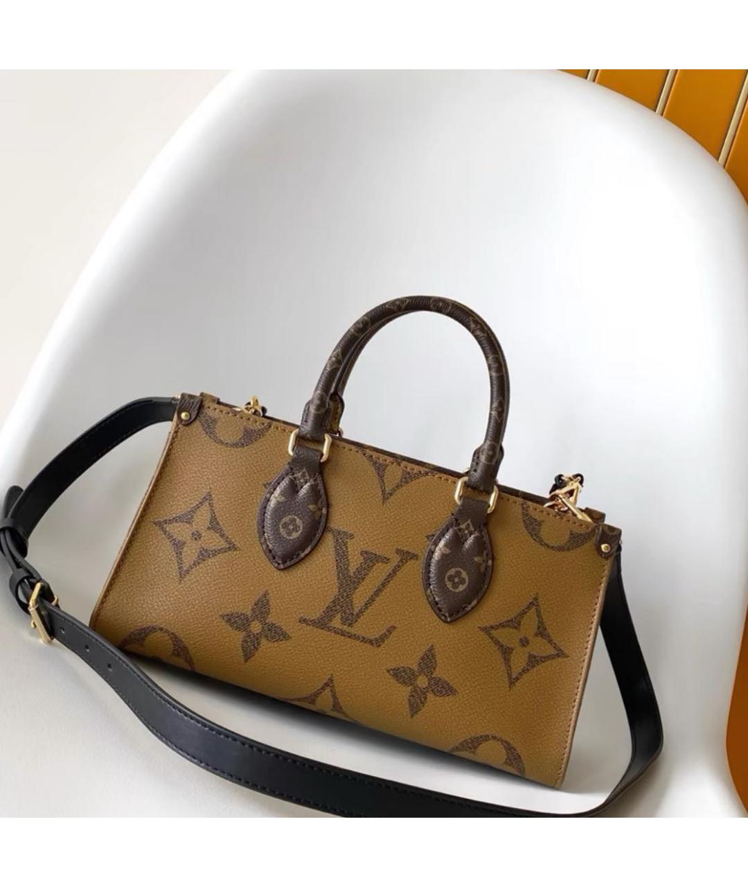 LOUIS VUITTON Коричневая сумка через плечо, фото 3