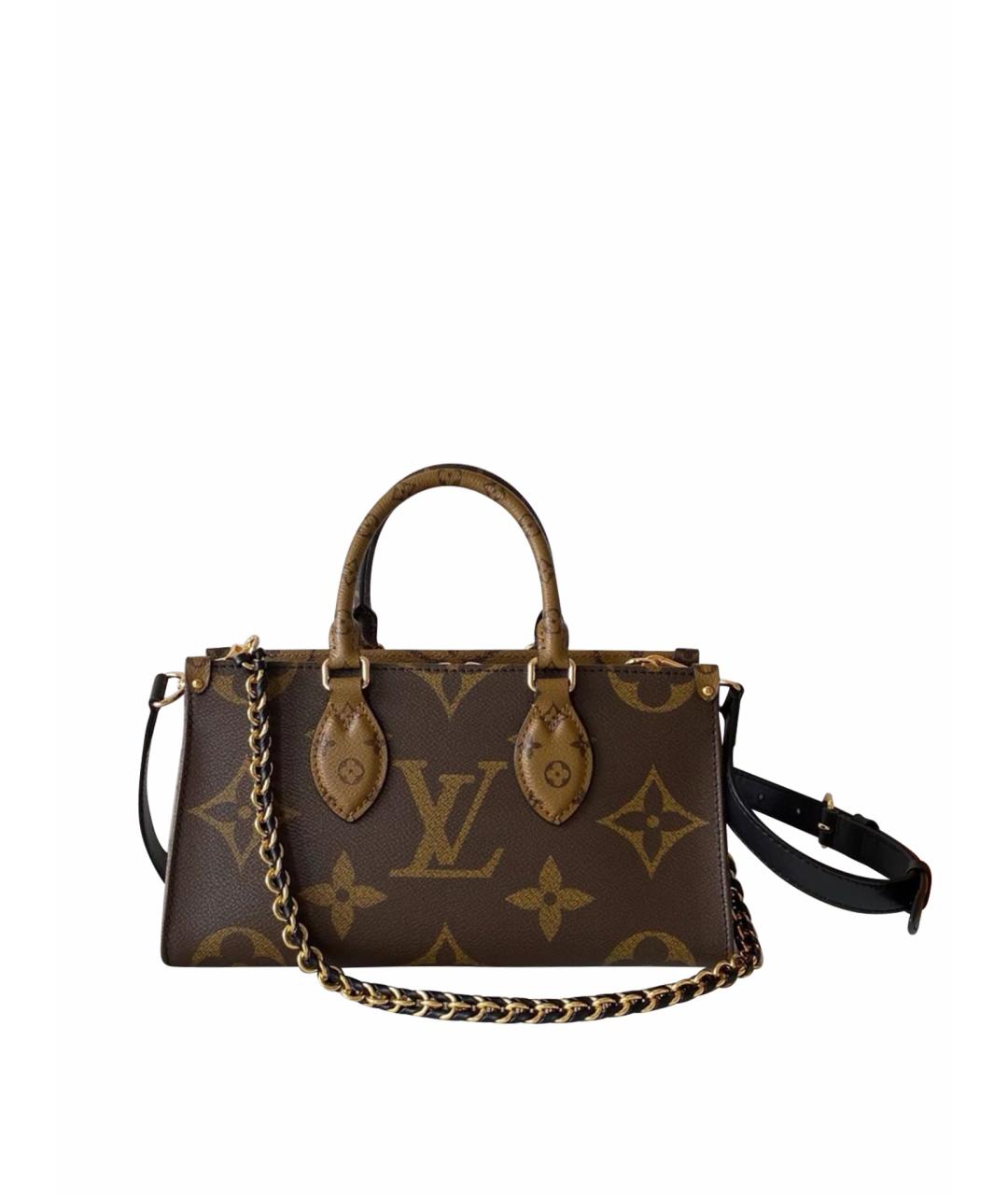 LOUIS VUITTON Коричневая сумка через плечо, фото 1