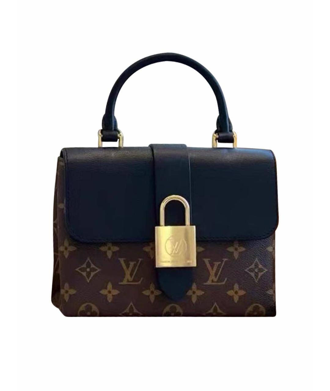 LOUIS VUITTON Коричневая сумка с короткими ручками, фото 1