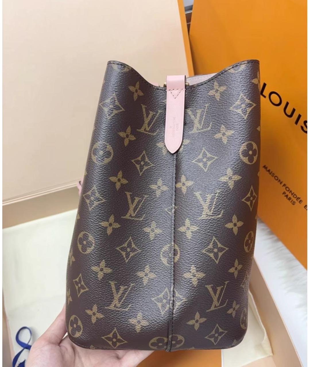 LOUIS VUITTON Коричневая сумка через плечо, фото 3