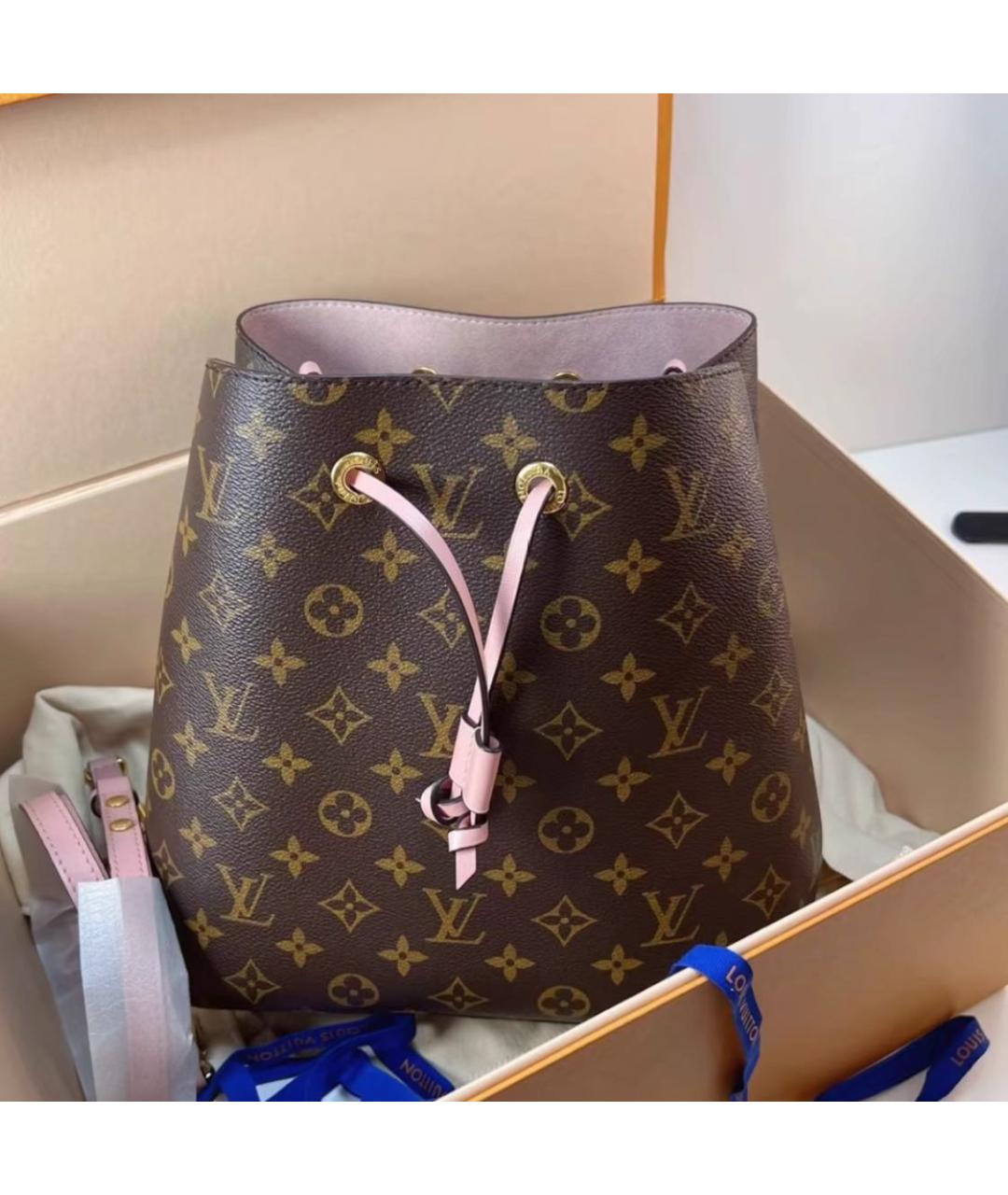 LOUIS VUITTON Коричневая сумка через плечо, фото 2