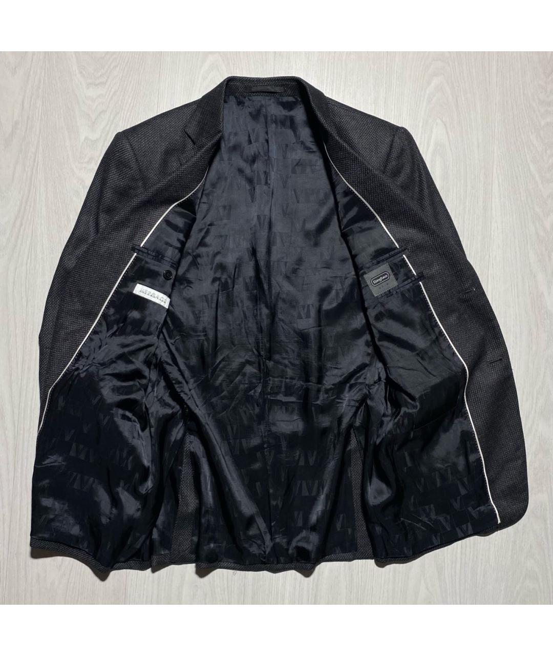 VERSACE Антрацитовый хлопковый пиджак, фото 3