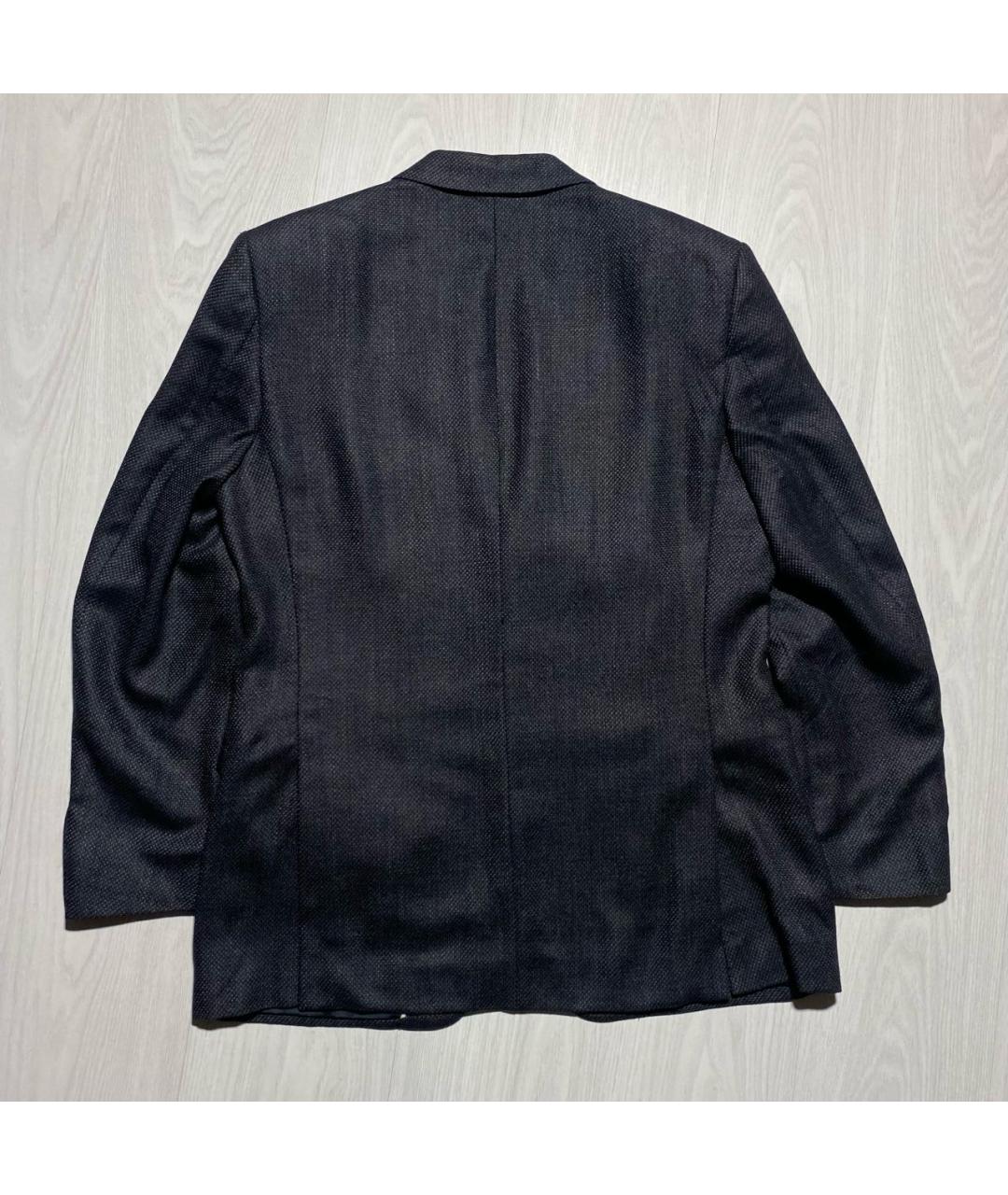 VERSACE Антрацитовый хлопковый пиджак, фото 6