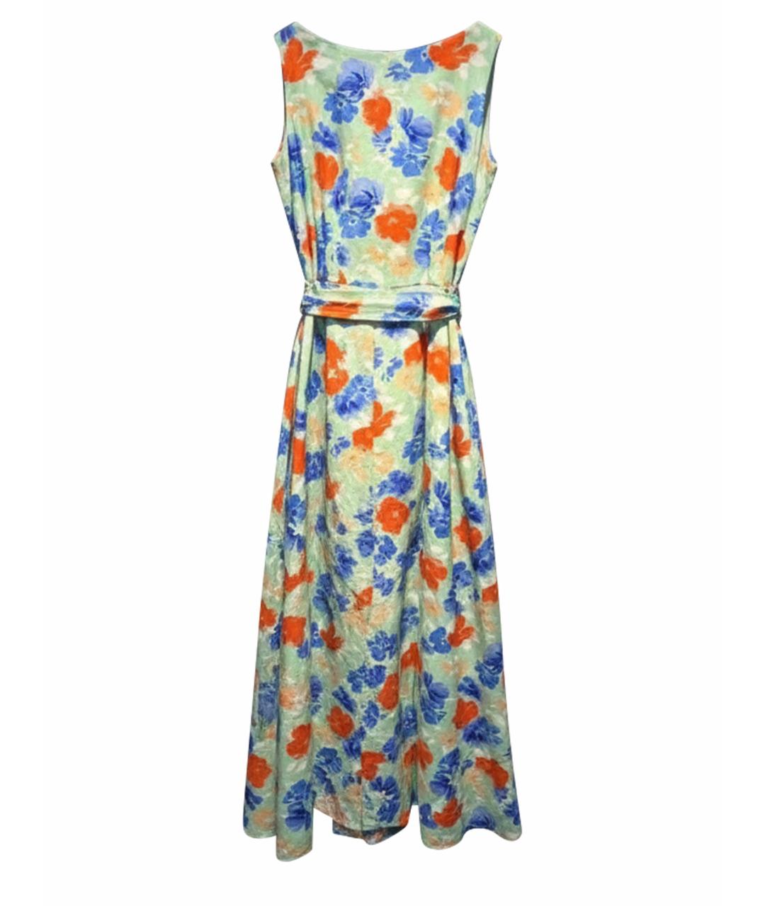 ALEXANDER TEREKHOV Мульти хлопковое платье, фото 5