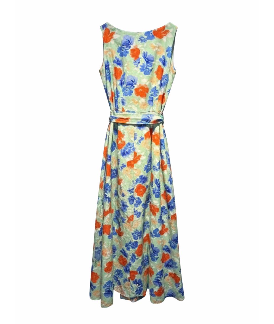 ALEXANDER TEREKHOV Мульти хлопковое платье, фото 1