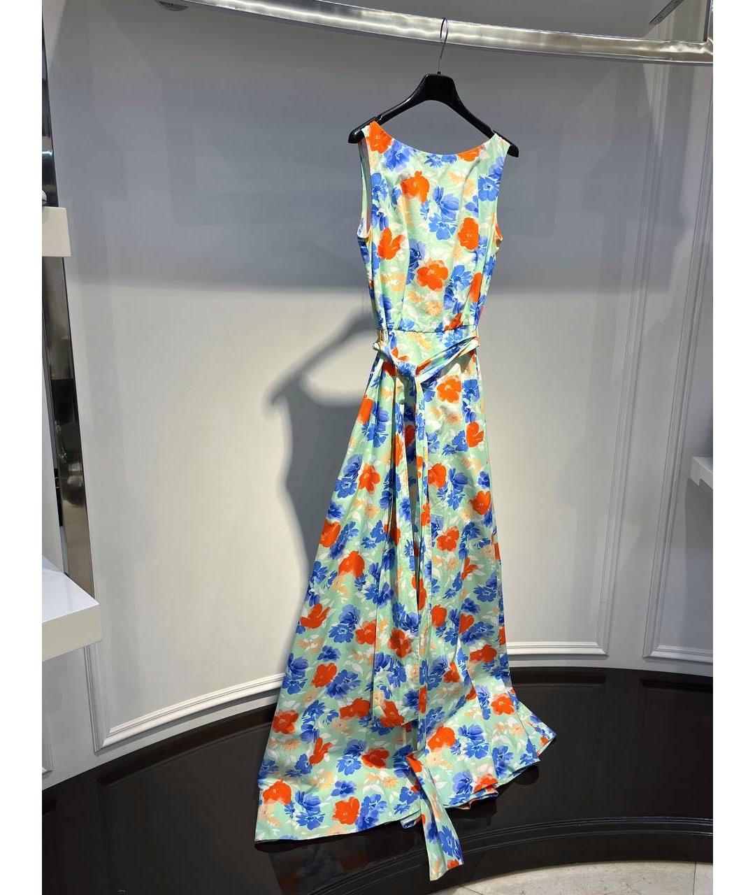 ALEXANDER TEREKHOV Мульти хлопковое платье, фото 3