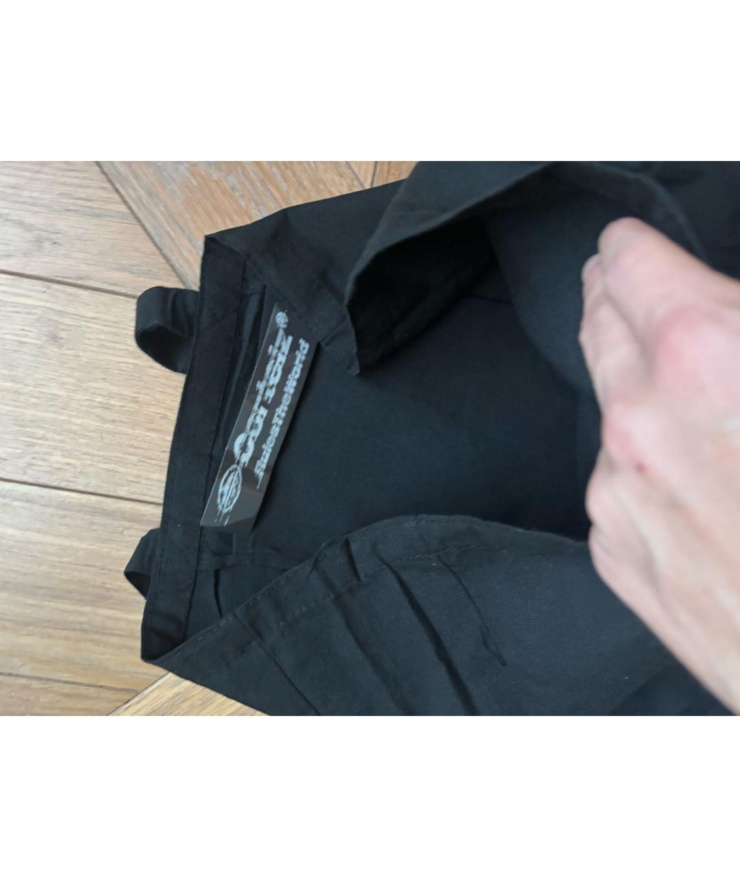 CORTEIZ Черная тканевая сумка тоут, фото 4