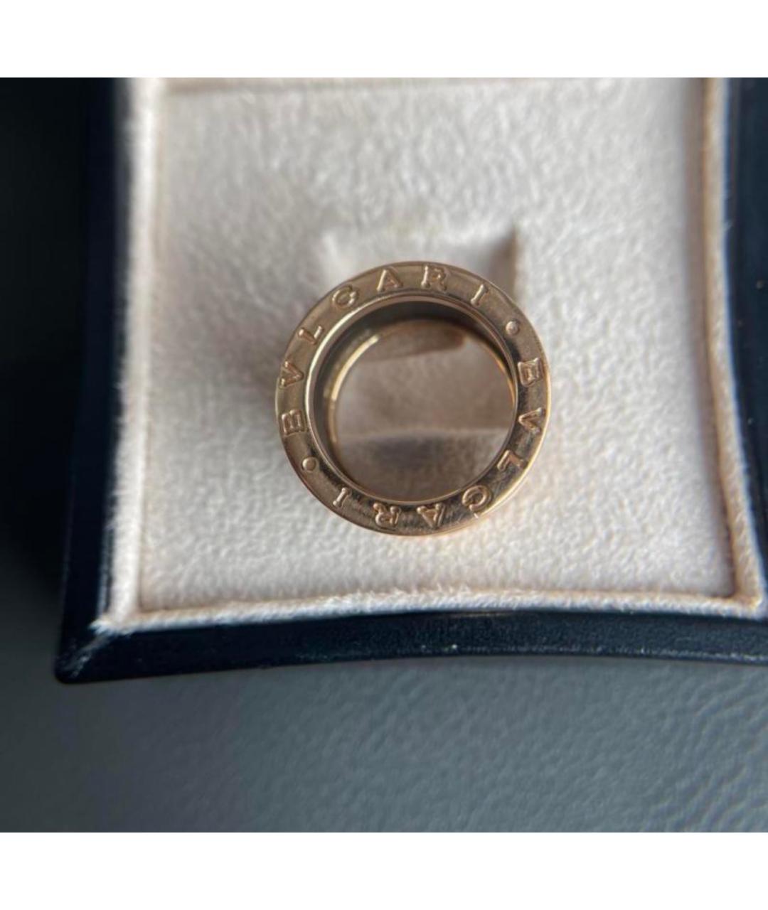 BVLGARI Синее кольцо из розового золота, фото 4