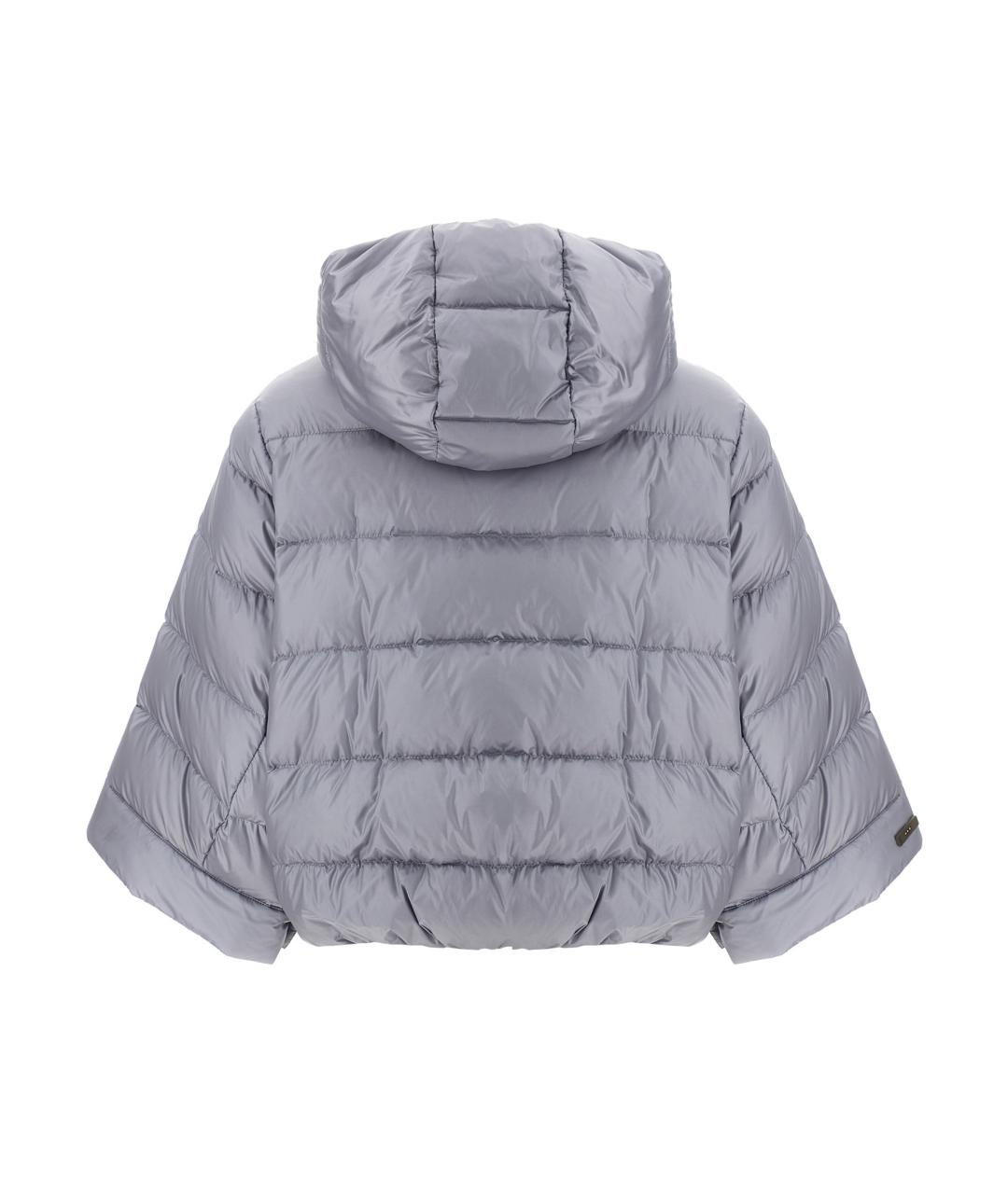 PESERICO Серый полиамидовый пуховик, фото 2