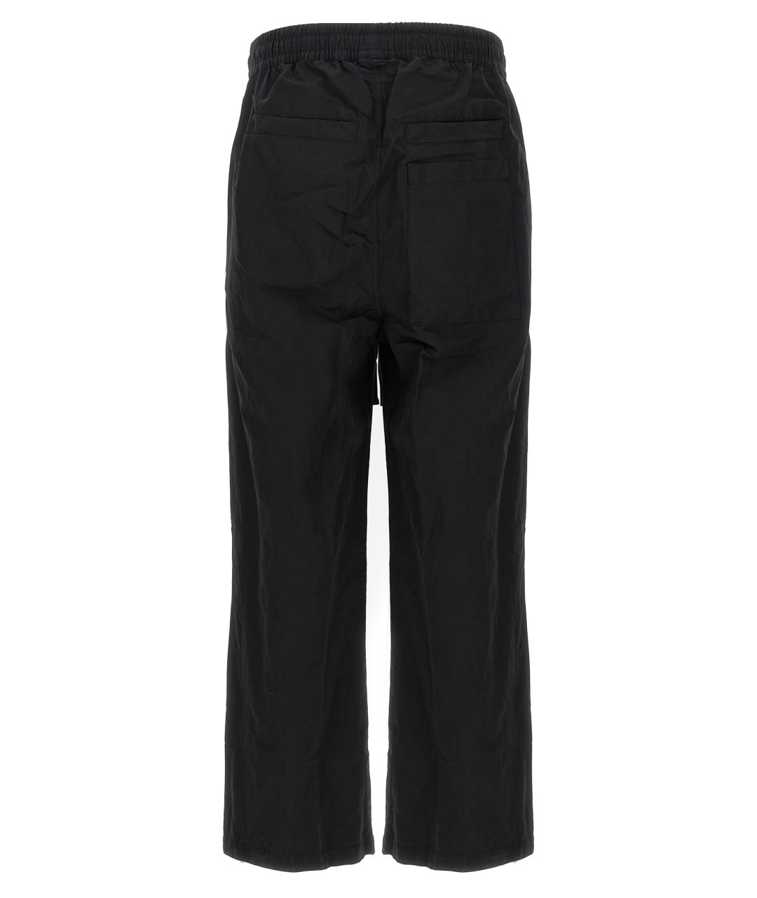 THOM KROM Черные хлопковые повседневные брюки, фото 2