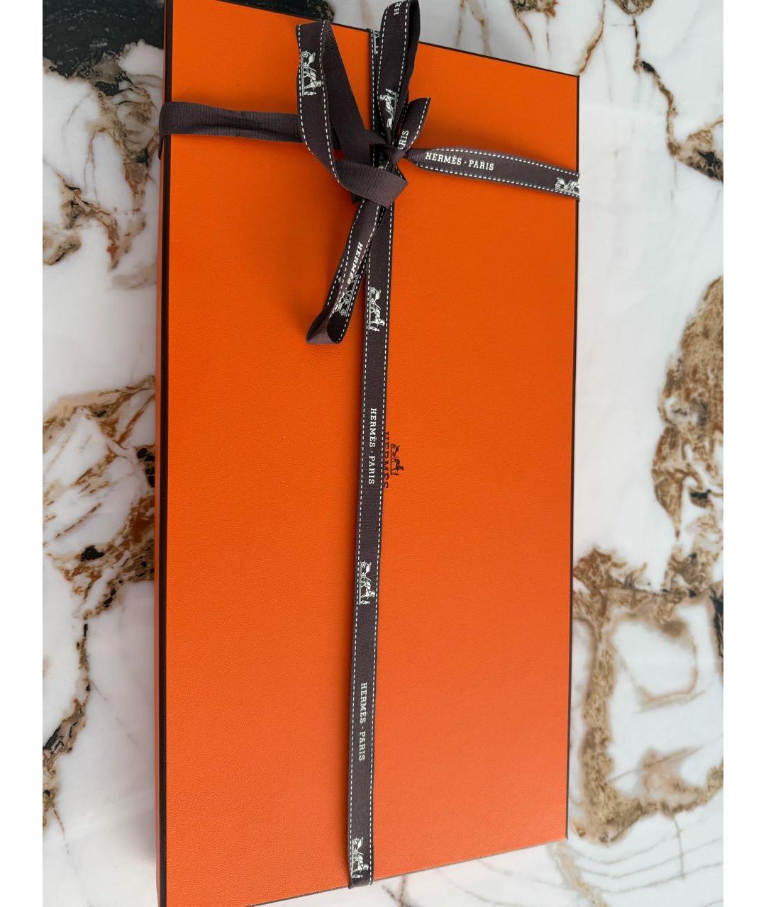 HERMES Мульти кашемировый платок, фото 4