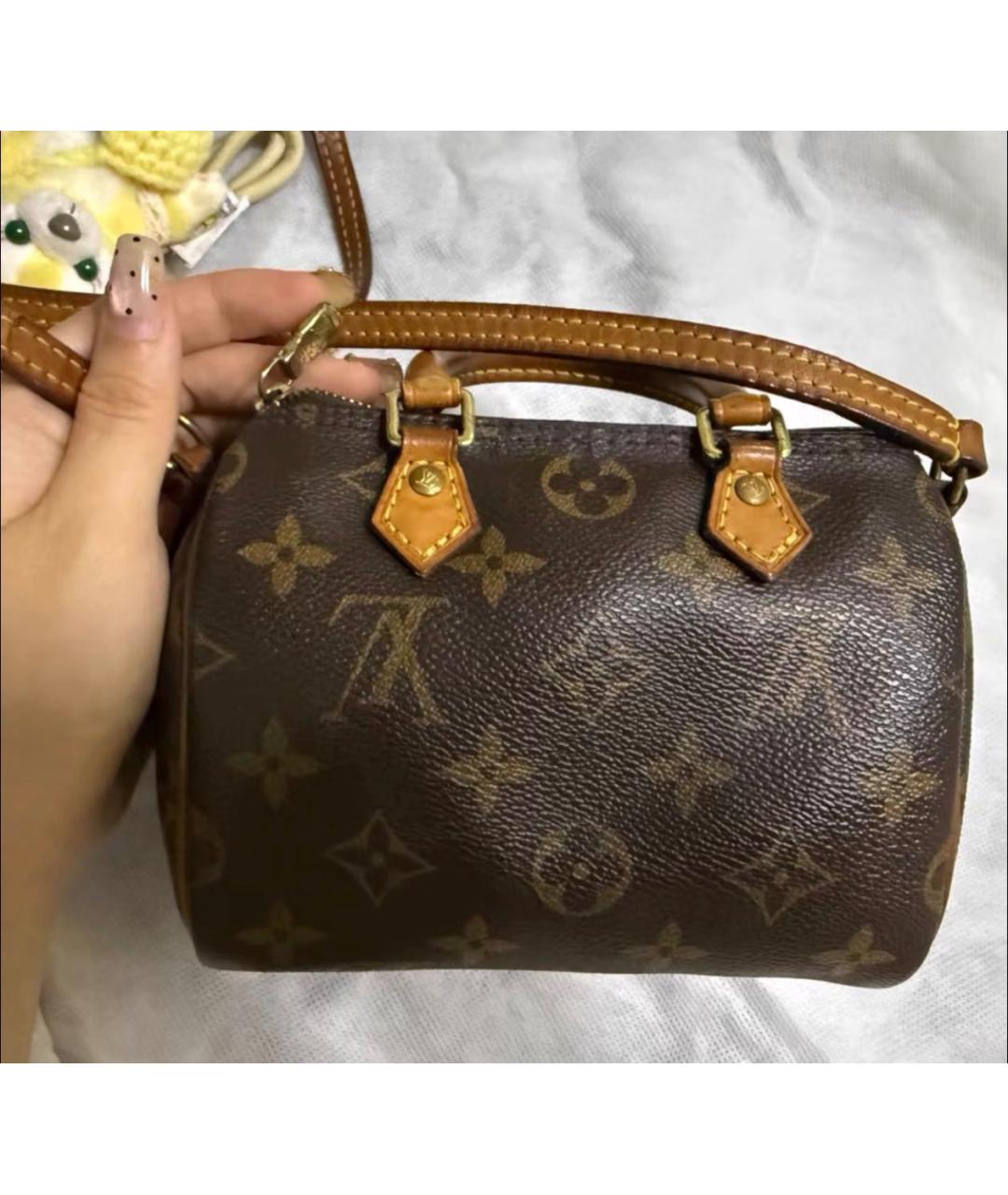 LOUIS VUITTON Коричневая сумка через плечо, фото 2