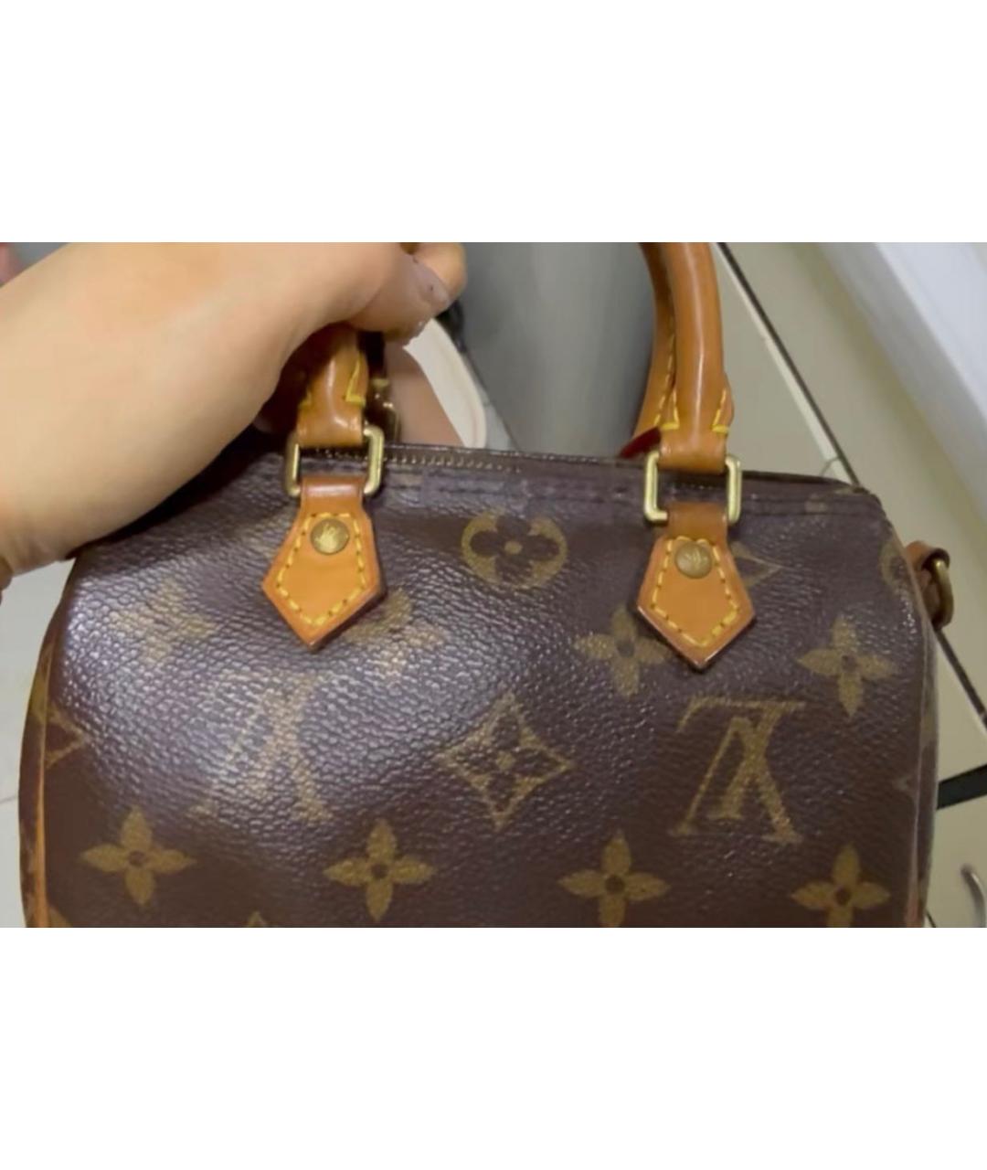 LOUIS VUITTON Коричневая сумка через плечо, фото 5