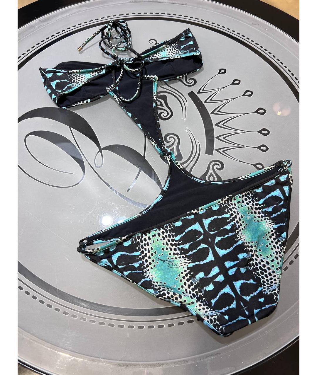 ROBERTO CAVALLI Мульти полиамидовый купальник, фото 3