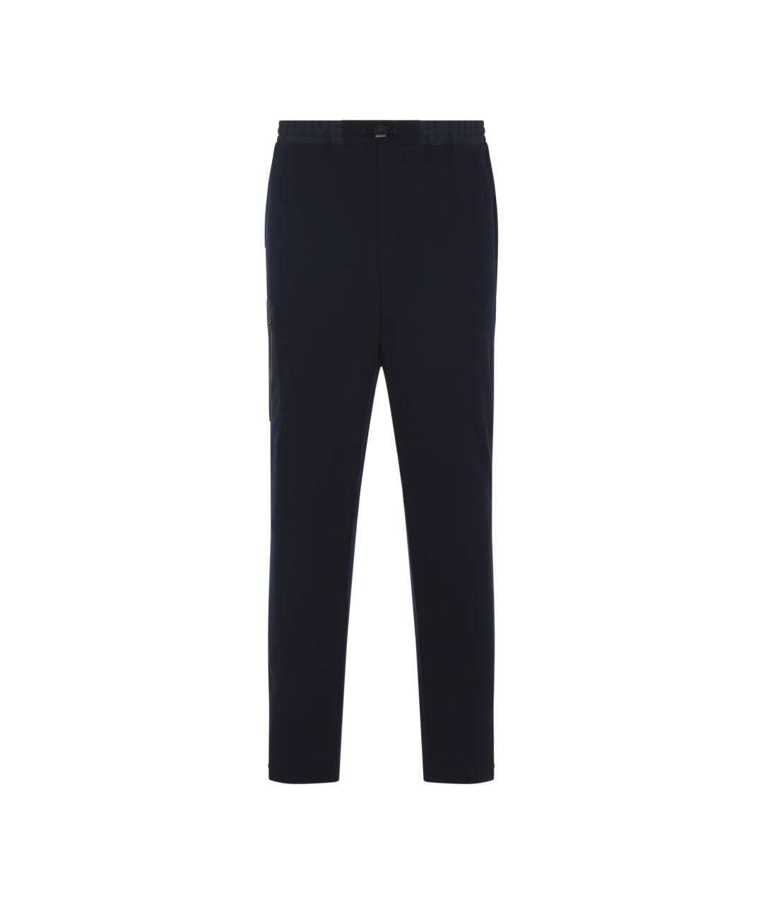 SEASE Синие шерстяные повседневные брюки, фото 1