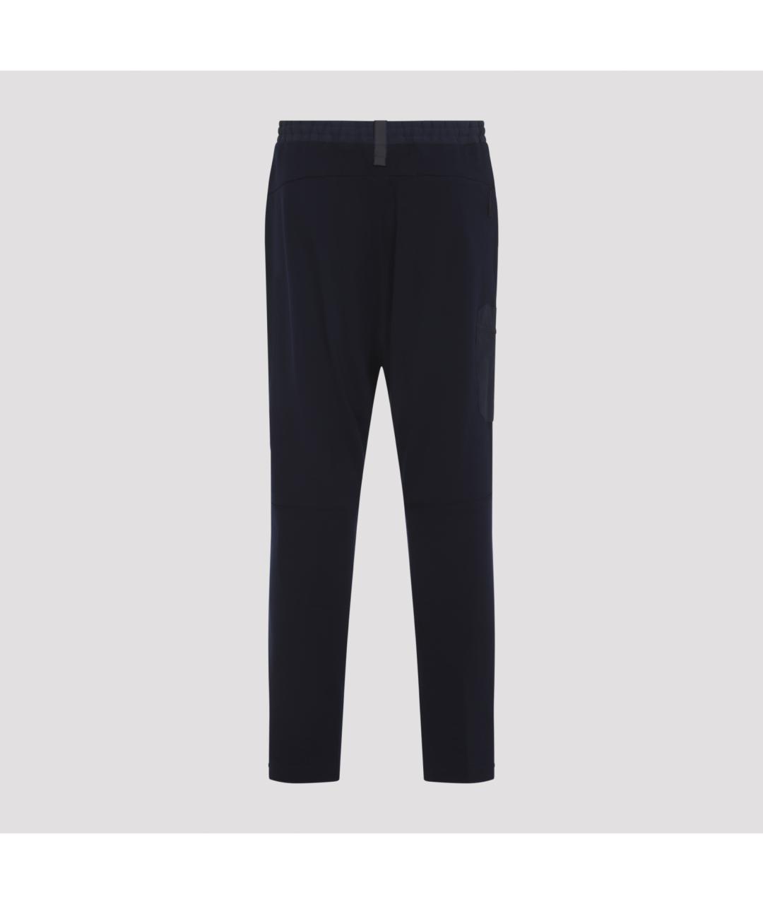 SEASE Синие шерстяные повседневные брюки, фото 3