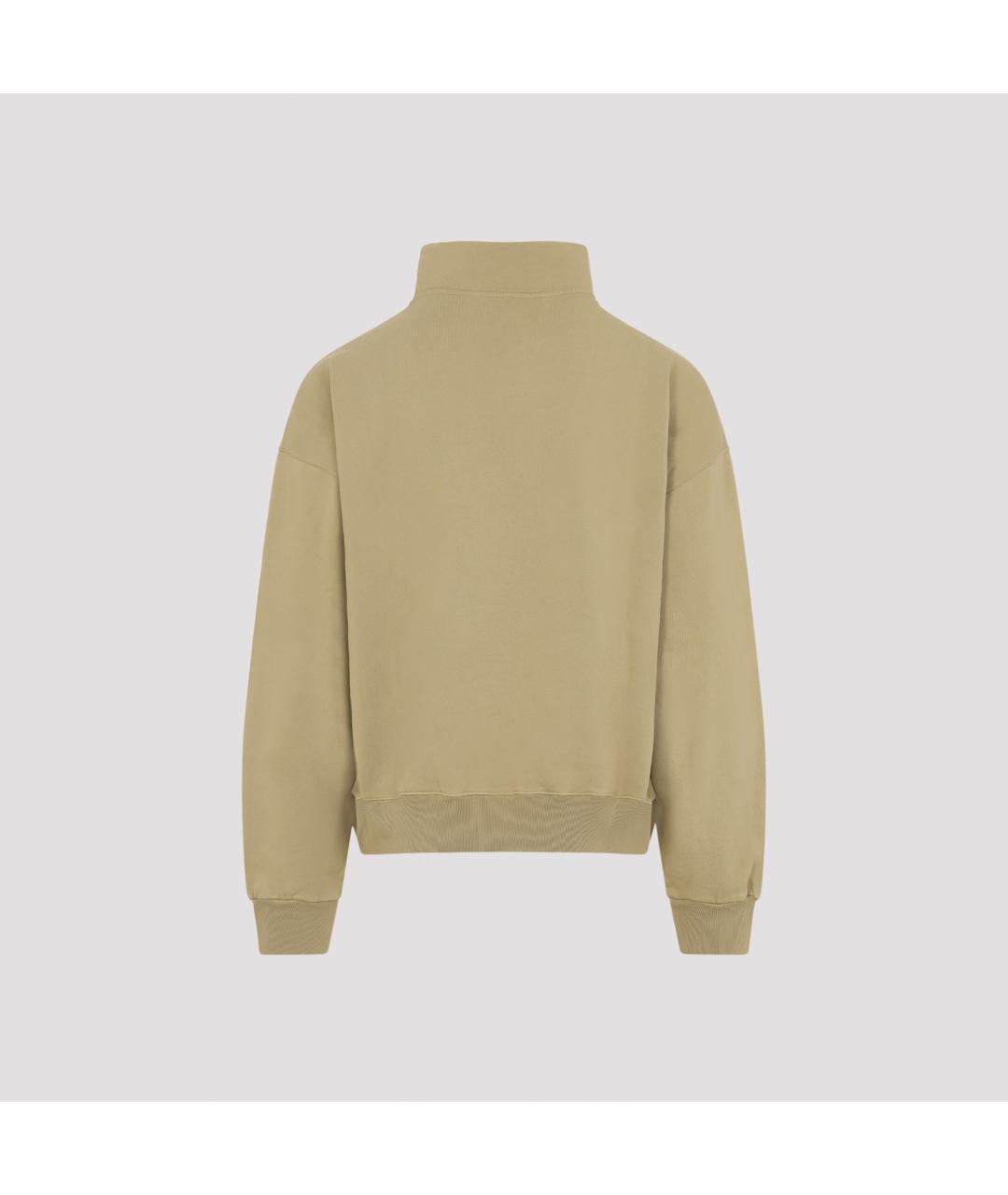 JACQUEMUS Бежевый хлопковый джемпер / свитер, фото 3