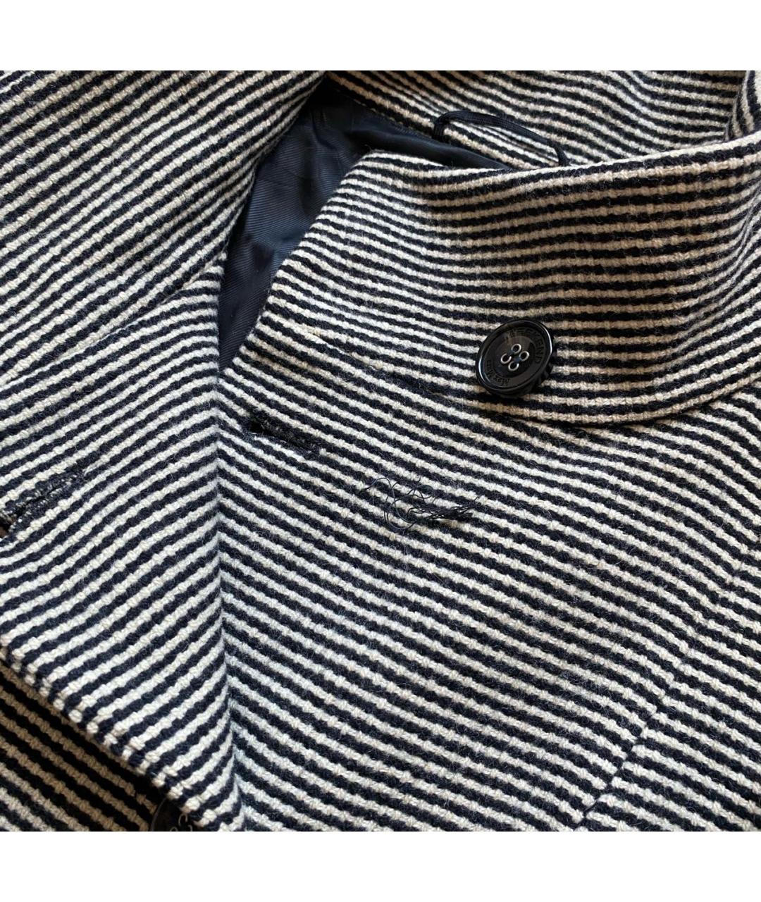 WEEKEND MAX MARA Серое шерстяное пальто, фото 7