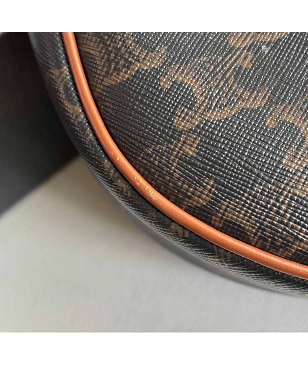 CELINE Коричневая сумка через плечо, фото 7