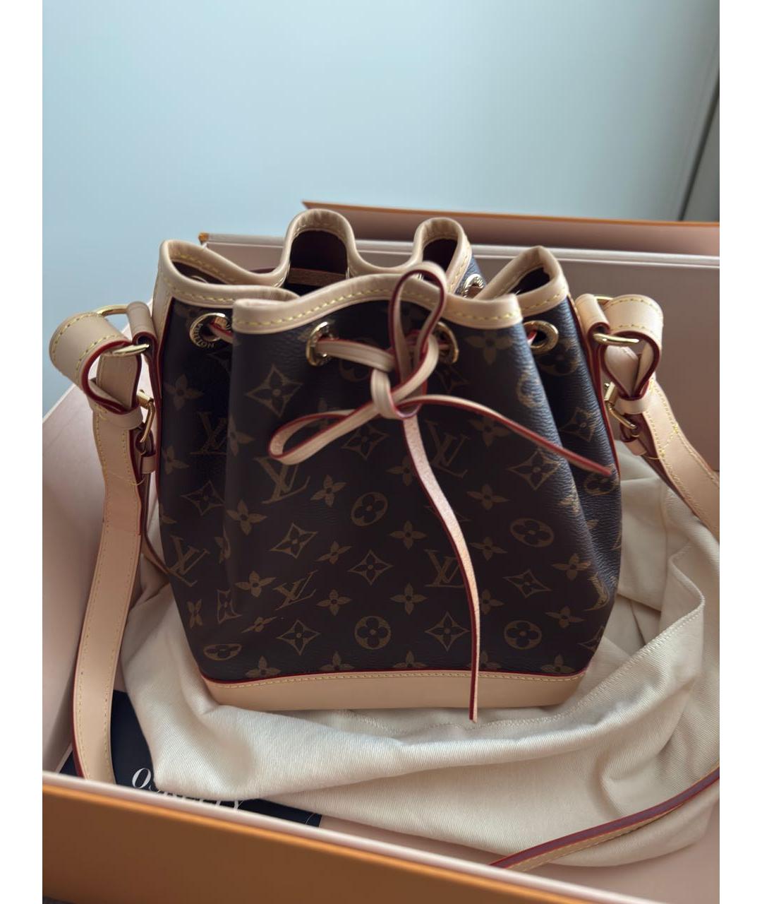 LOUIS VUITTON Коричневая сумка через плечо, фото 2