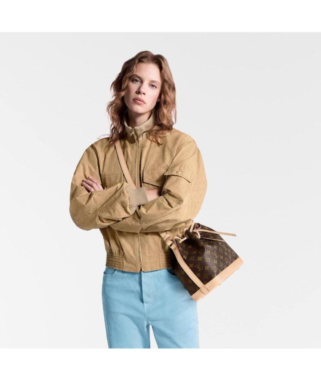 LOUIS VUITTON Коричневая сумка через плечо, фото 6