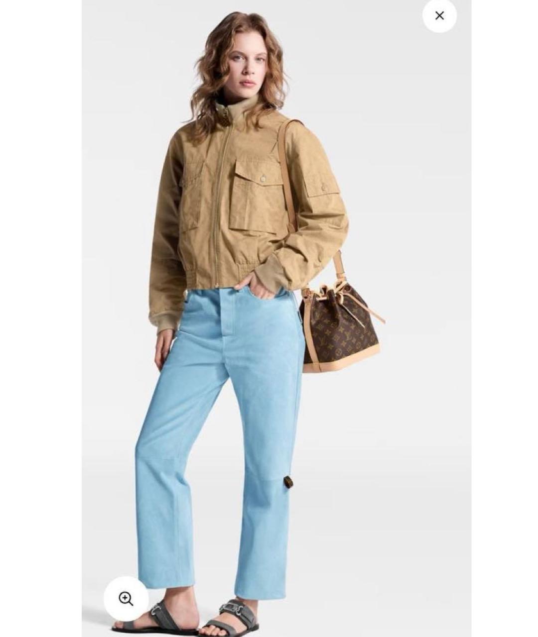 LOUIS VUITTON Коричневая сумка через плечо, фото 5