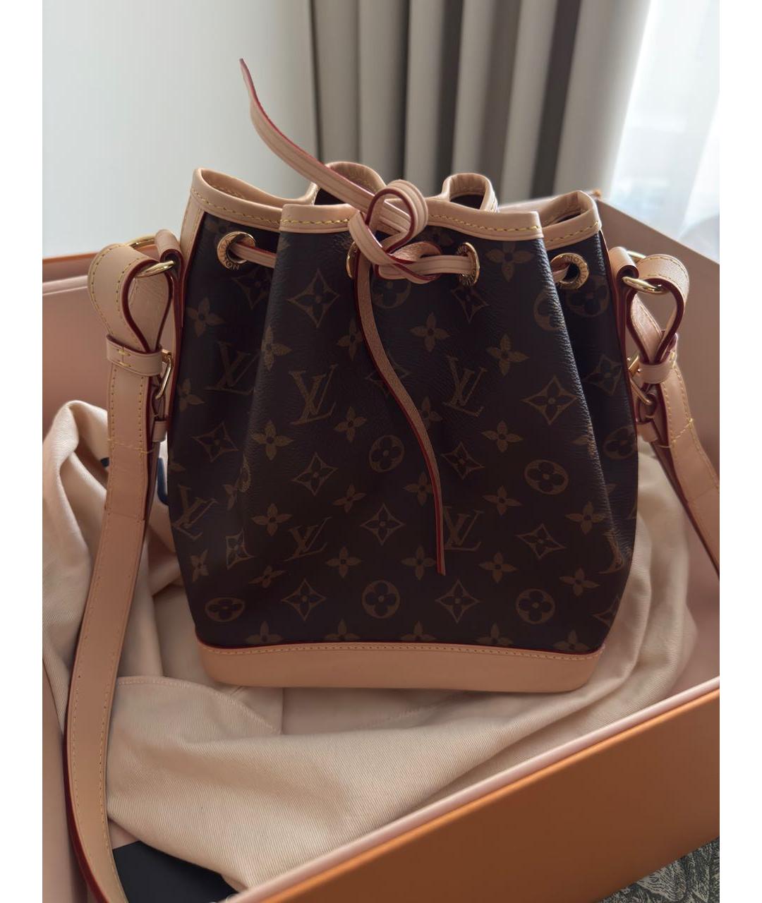 LOUIS VUITTON Коричневая сумка через плечо, фото 4