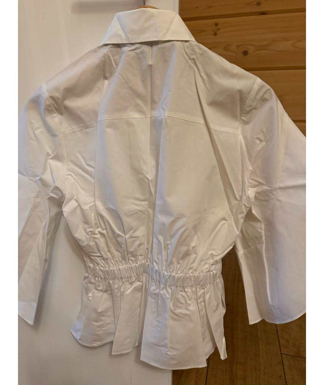 FENDI Белая хлопковая блузы, фото 2