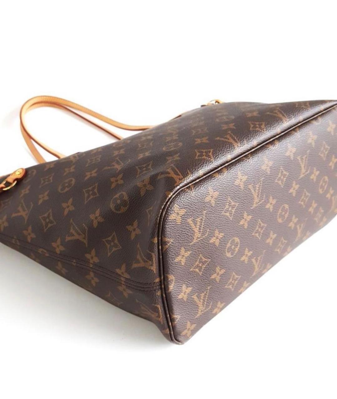 LOUIS VUITTON Коричневая сумка с короткими ручками, фото 5